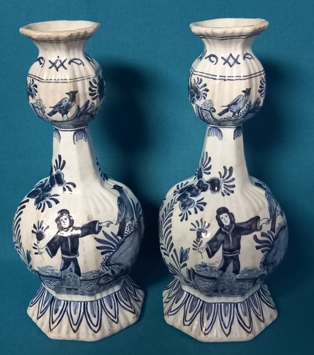 Delft xix grande paire de - xix°,