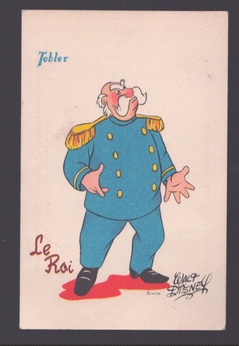 Carte postale roi - le,