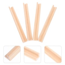  Supports de dominos en bois, 10 pièces, plateaux de carreaux de dominos,