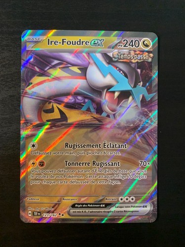 Carte pokémon ire - ire-foudre, ex