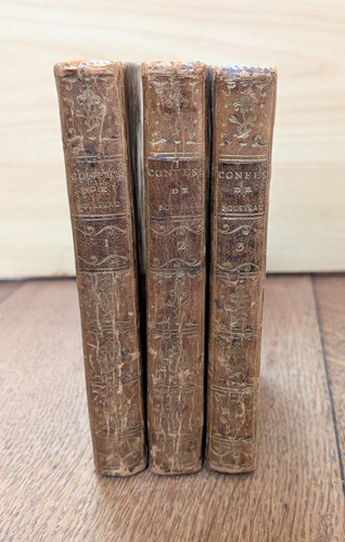 Livre ancien rousseau - ancien-j.,