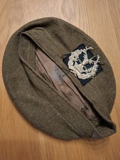 Beret Anglais Écossais Avec