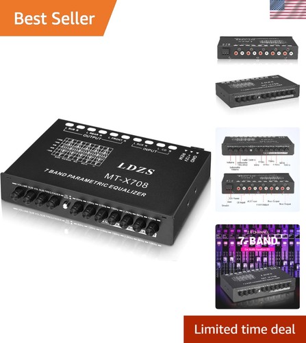 Band graphic equalizer - 7-band,