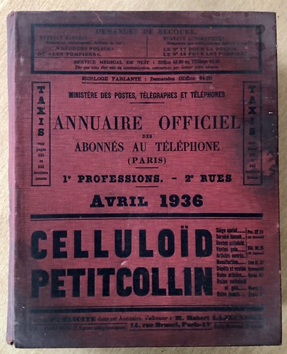 Annuaire officiel des abonnes - annuaire,