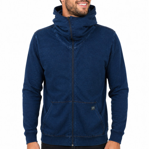 Pull capuche homme star - à,