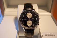 IWC Portugaise Chronographe Acier Automatique - REVISION 2022 et CARTE GARANTIE