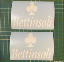 Bettinsoli 2 Stickers Vinyle