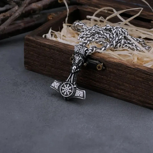 Collier homme marteau - collier,