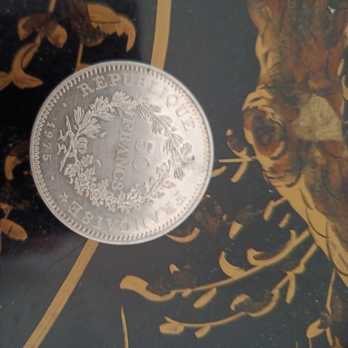 Piece francs argent - 50,