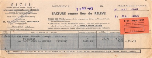 1943 secours immediat - 1943,