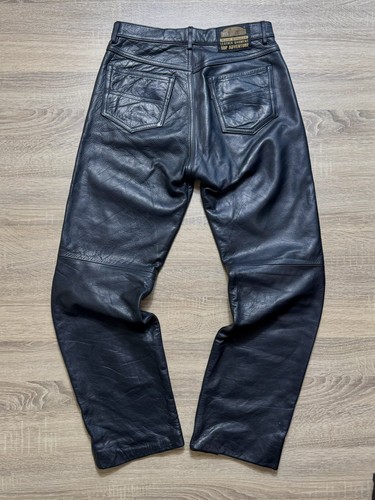 Pantalon cuir véritable - en,