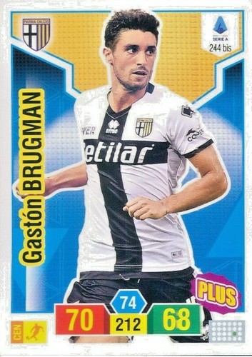 Gaston brugman parme card - brugman,,