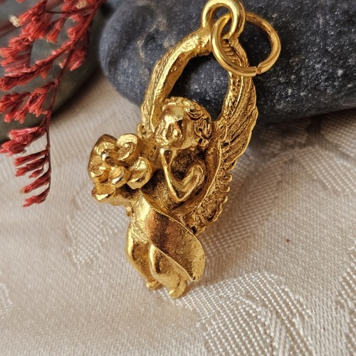 Pendentif angelot putti - pendentif,
