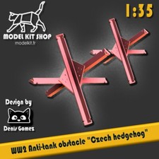 1:35 - WW2 Obstacle anti-char