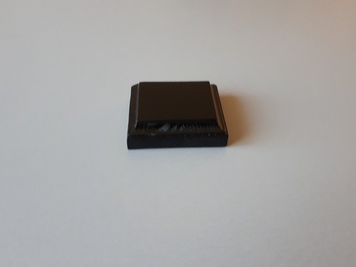 Socle peint noir satiné pour - socle,