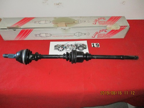 Sm134 semi axle right peugeot - axle,