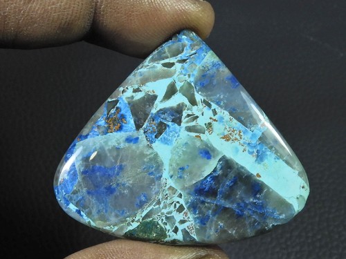 Cabochon poire shattuckite - cabochon,