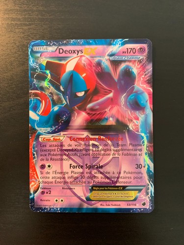 Carte pokémon deoxys ex - deoxys,