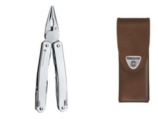 Victorinox - Pince Swisstool Spirit X 27 Fonctions + Etui Cuir - 3.0224.L