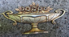 ORNEMENT BRONZE ancien VASQUE