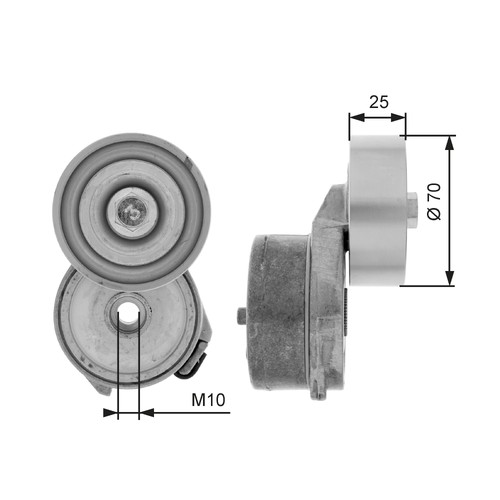 For gates gatt38656 belt - for,