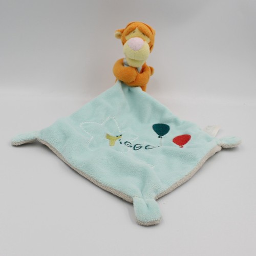 Doudou plat tigrou mouchoir - doudou,