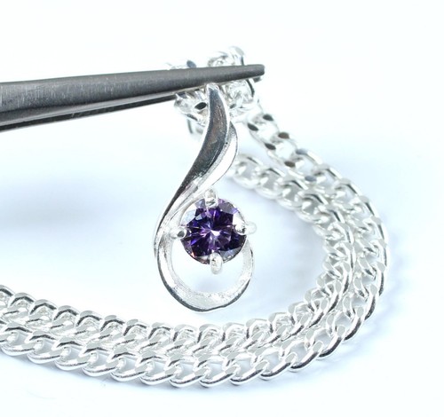 Pendentif solitaire diamant - solitaire,