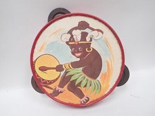 Ancien tambourin "enfant noir