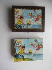 Ancienne boîte cubes - boîte,