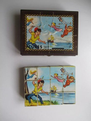 Ancienne boîte cubes - 9⚜️ancienne,