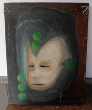 MAURICE PRE PEINTURE HUILE SUR PANNEAU