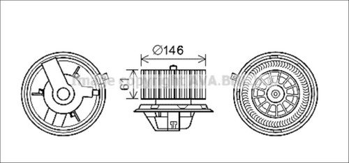 Ventilateur chauffage fiat - chauffage,