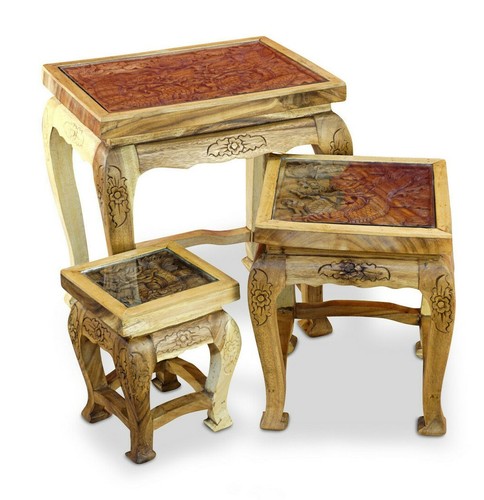 Table appoint set bois - set, thai