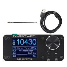 Si4732 ATS80 Récepteur Radio Portable pour DSP AM FM à Ondes Courtes avec Câb