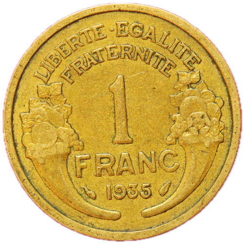 18897 franc 1935 morlon - #18897,