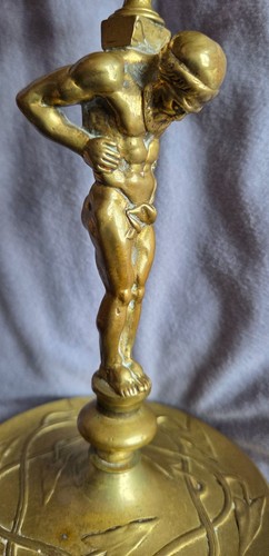 Bougeoir xixème bronze - bougeoir,