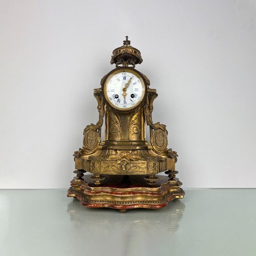 Pendule bronze xixe - du,
