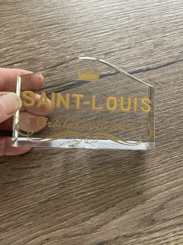 Ancien presse papier enseigne