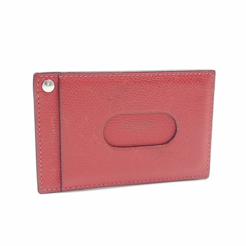 étui cartes hermès rouge - à,