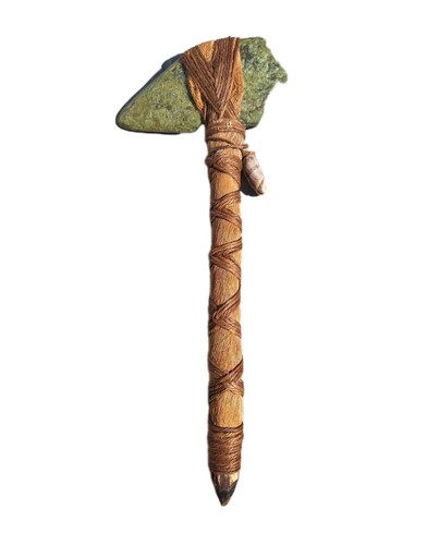 Hache ostensoir kanak rituel - ostensoir,