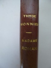 MONNIER. Madame Roman. 1957. Edition originale sur papier ordinaire