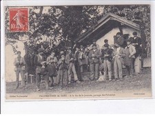 PALOMBIERE de SARE: à la fin de la journée, partage des palombes - très bon