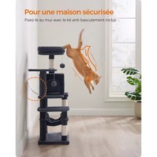 Arbre à Chat 112 cm Griffoir