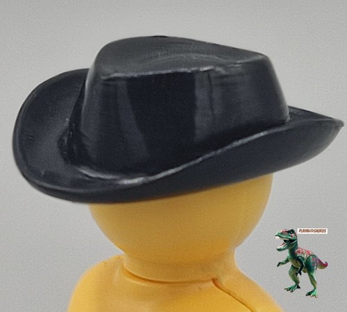 Playmobil chapeau noir plat