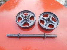 Roues en Fer  D'Atelier ou