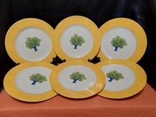 lot de 6 assiettes à  dessert