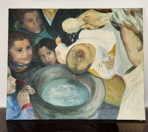 Tableau ancien huile sur - ancien,
