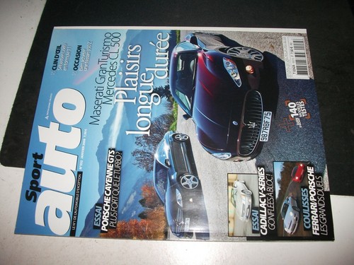 Sport auto n 552 porsche - **r, n°552