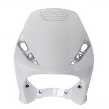 Tablier avant blanc brillant