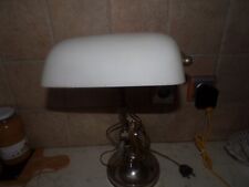 Ancienne lampe de bureau  notaire  banquier     marque               MONIX Paris